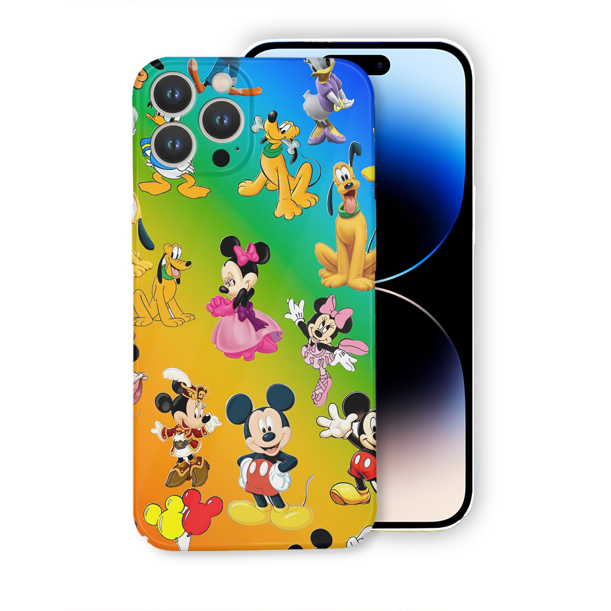 （画像用） ミッキーマウス Mickey Mouse 【iPhone 14シリーズ対応】ハードケース